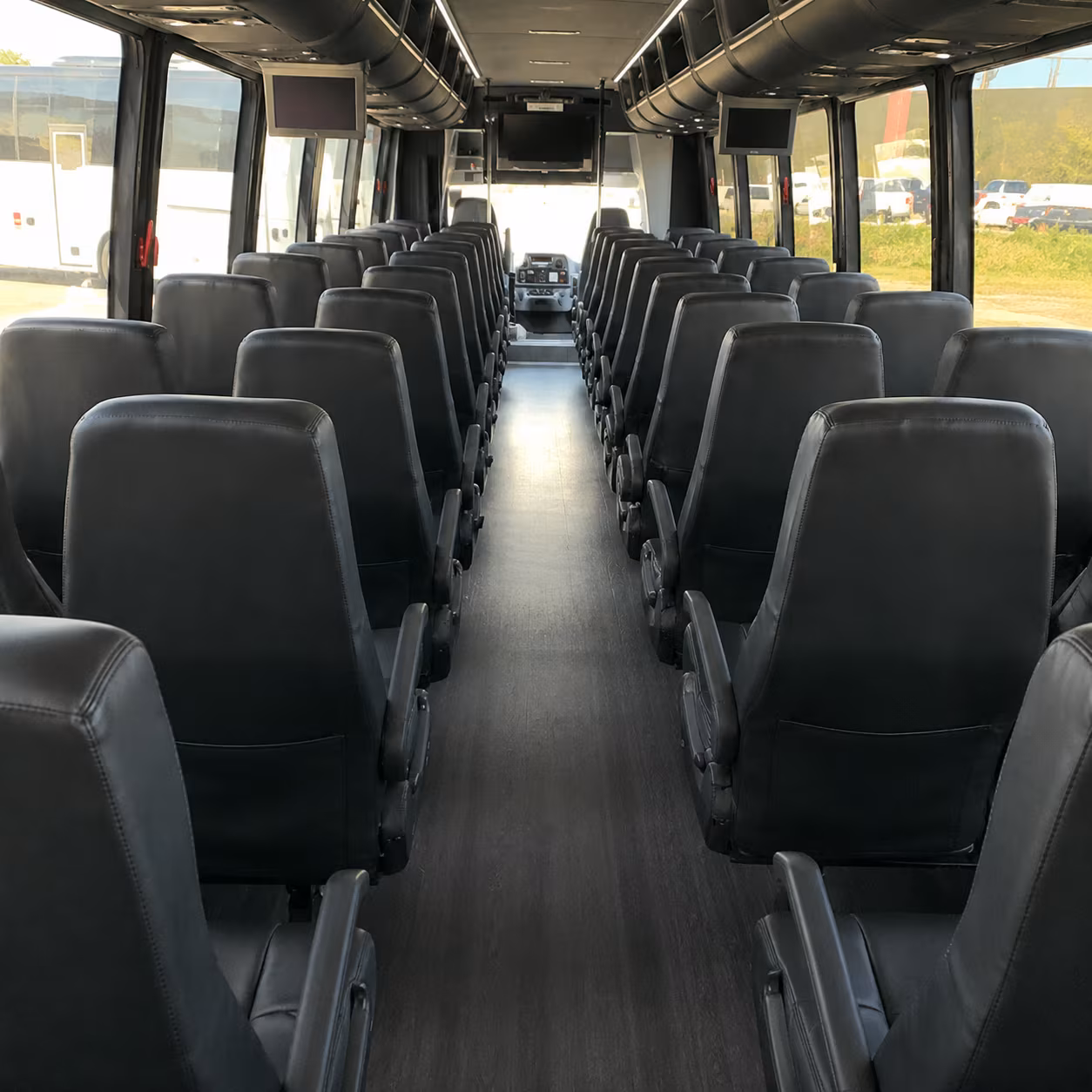 25 passenger minibus interior