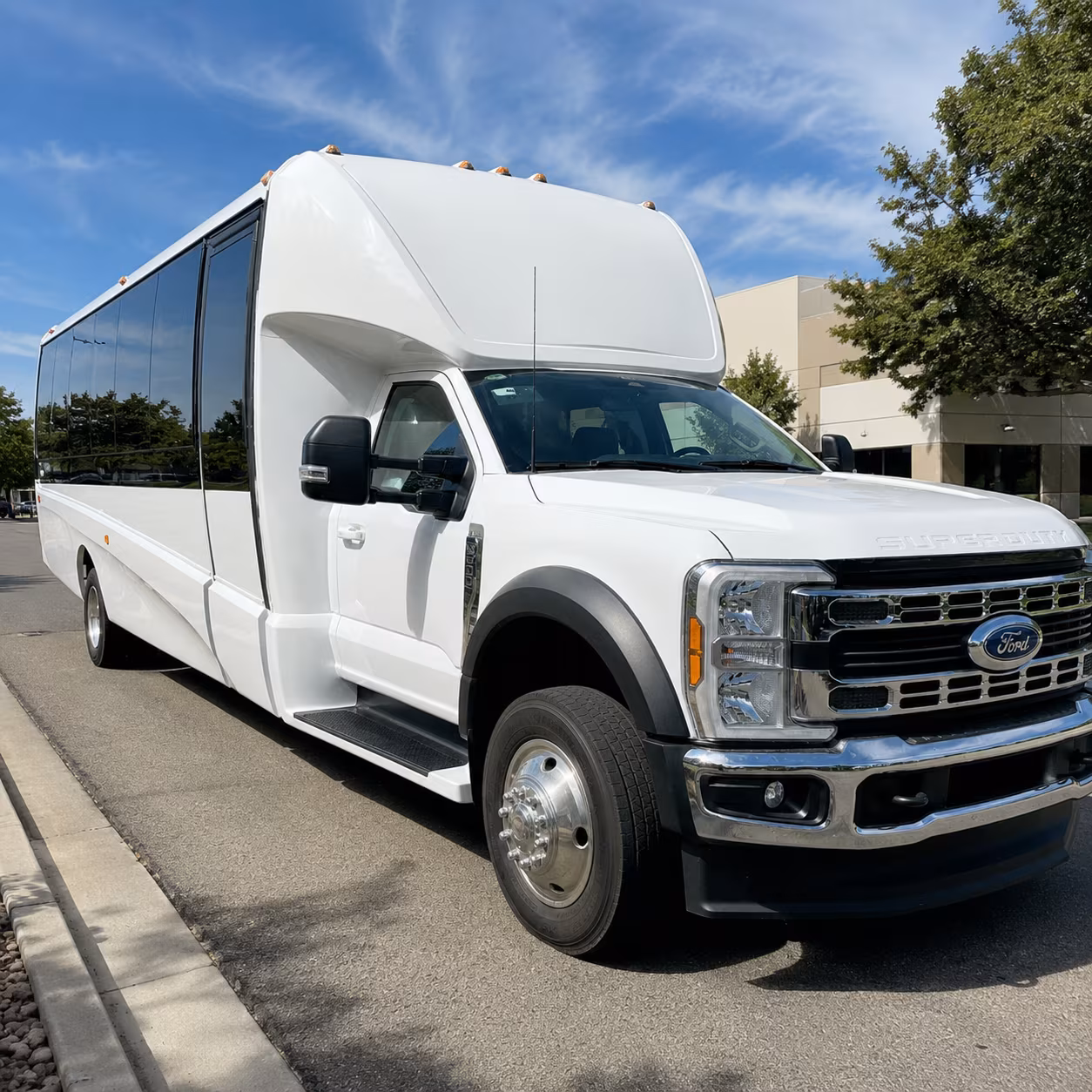 multi bus corporate shuttle fleets for large olathe events