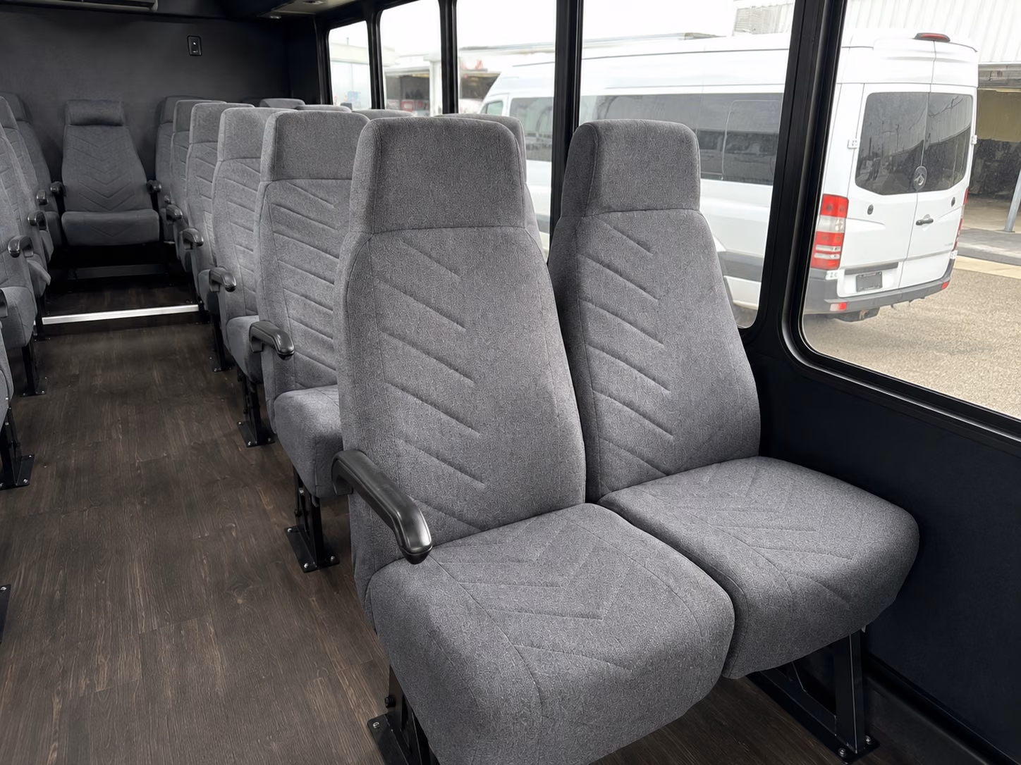 olathe 15 passenger minibus inside