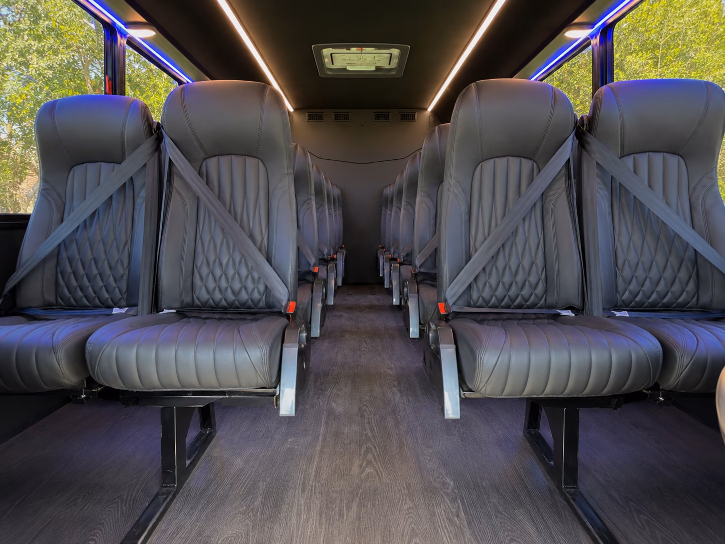 olathe 15 passenger minibus interior