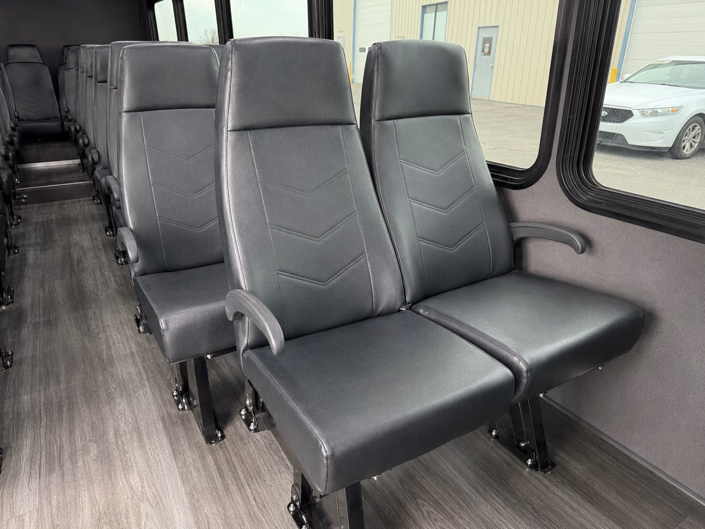 olathe 18 passenger minibus interior