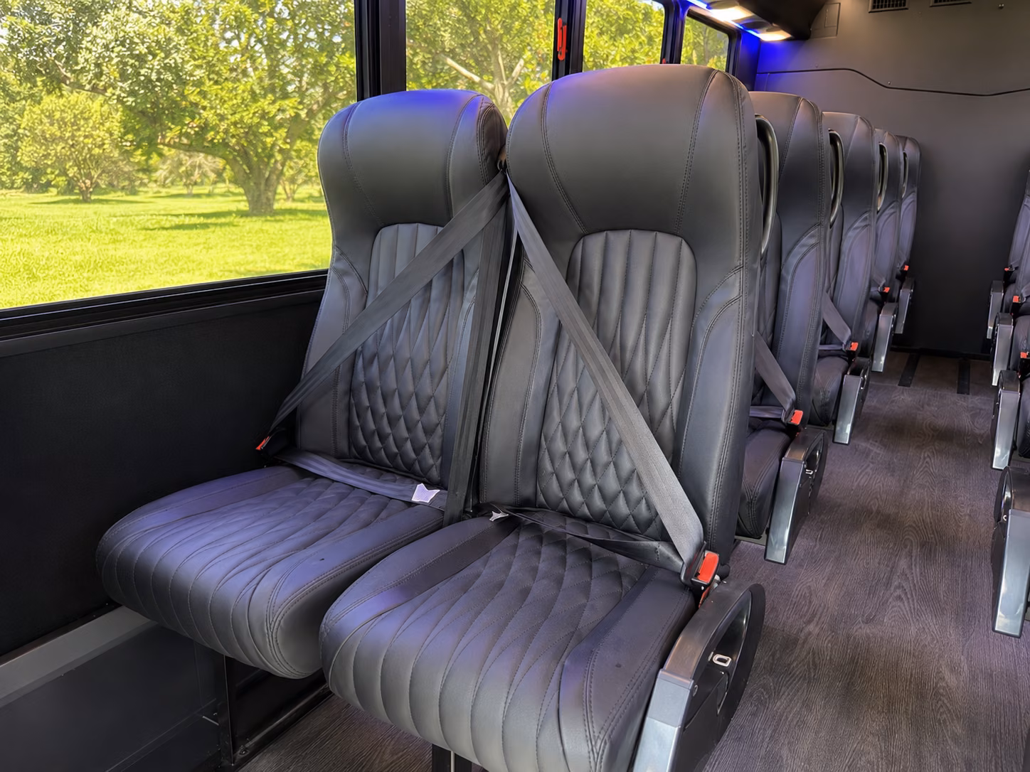 olathe 20 passenger minibus interior