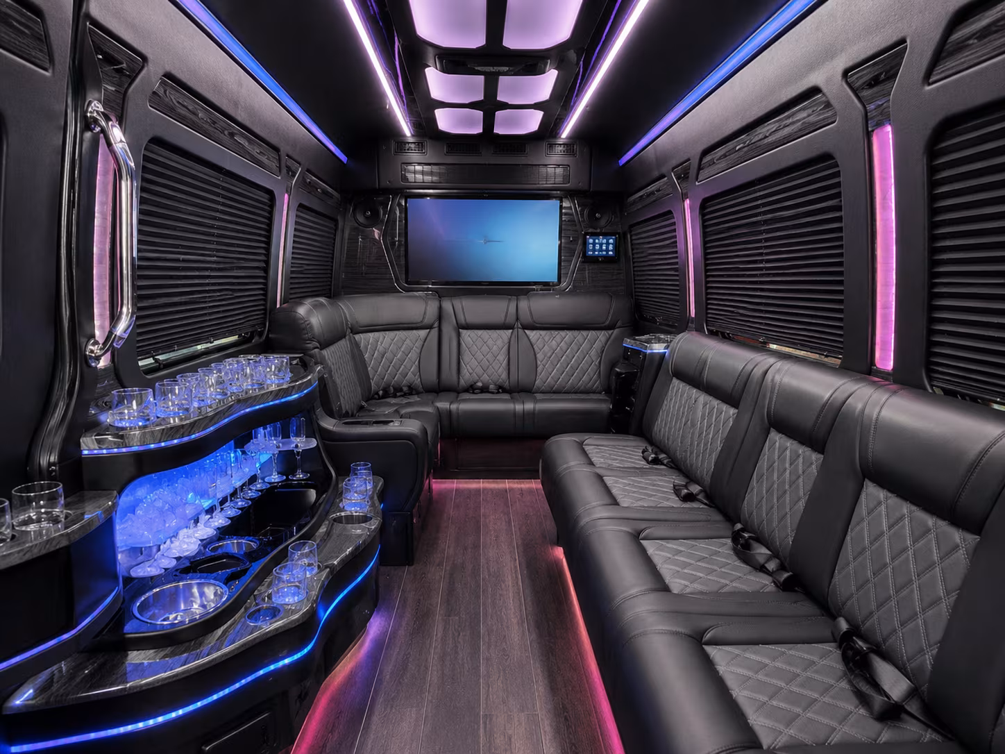 olathe concert transportation onboard seating