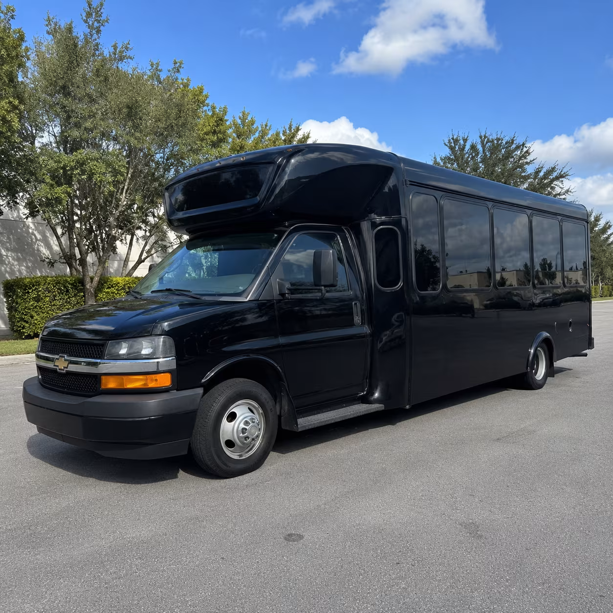 olathe party bus booking step 1
