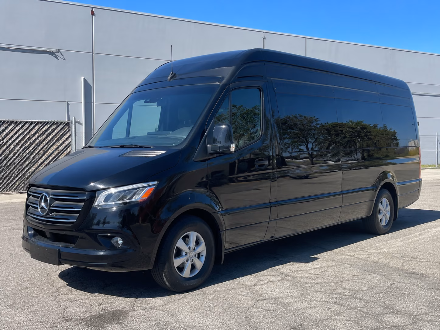 olathe sprinter van with driver