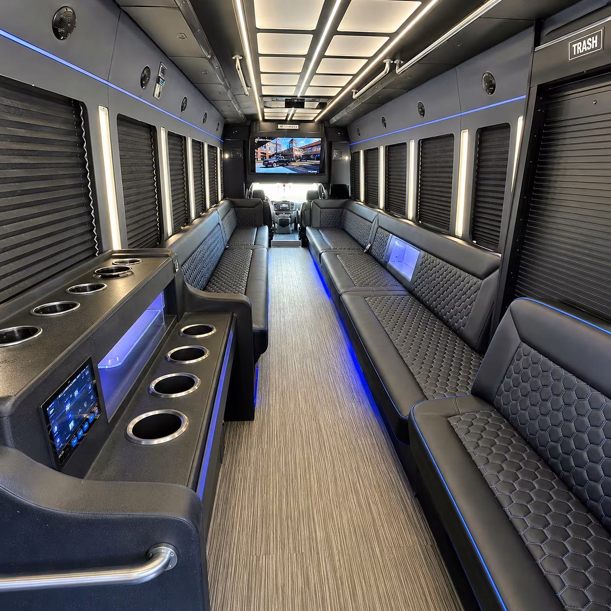 olathe wedding party bus rental