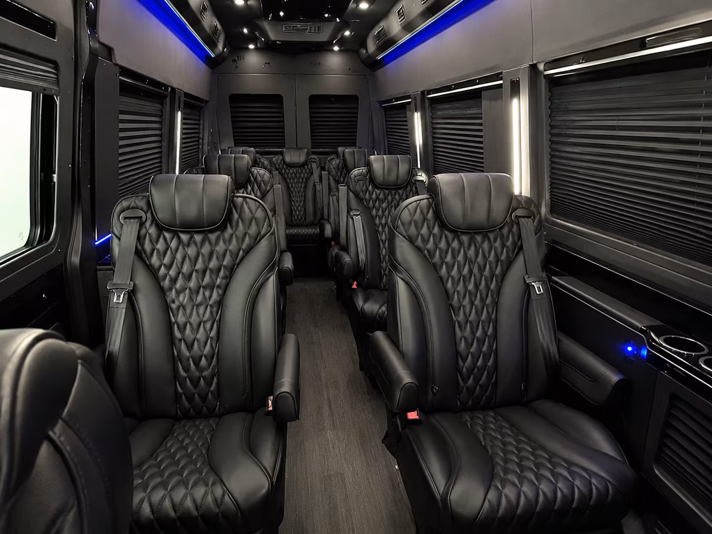sprinter van with driver interior